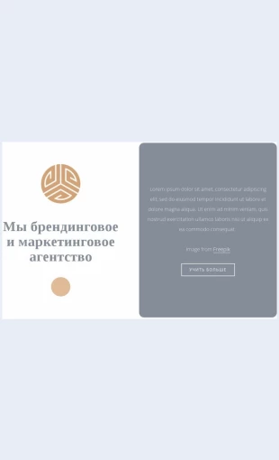 Agentstvobrendingaimarketinga Агентство брендинга и маркетинга Целевая страница Скин лендинга с редактором.