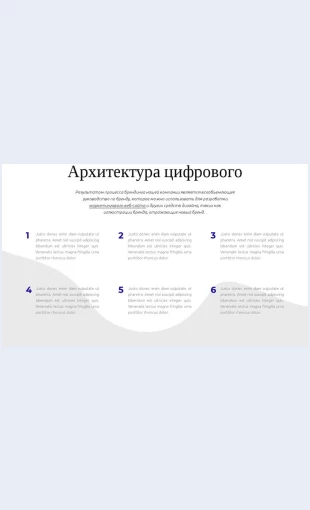 Arkhitekturatsifrovogo Архитектура цифрового Целевая страница Скин лендинга с редактором.