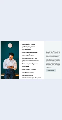 Biznestrener Бизнес-тренер Целевая страница Скин лендинга с редактором.