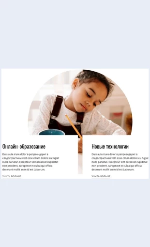 Detskoeobrazovanie Детское образование Целевая страница Скин лендинга с редактором.