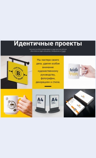 Dizaynproektart Дизайн-проект арт Целевая страница Скин лендинга с редактором.