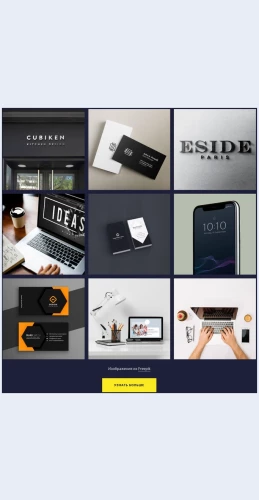 Galereyaportfolio Галерея портфолио Целевая страница Скин лендинга с редактором.