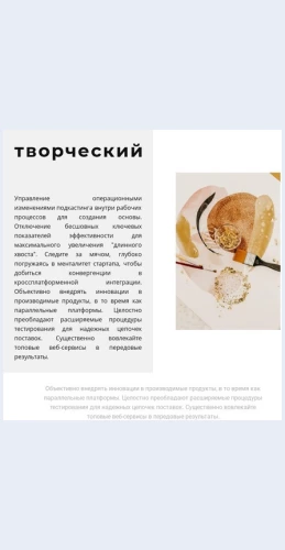 Kaksozdaetsyakrasota Услуги бизнес-плана Целевая страница Скин лендинга с редактором.