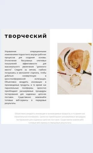 Kaksozdaetsyakrasota Услуги бизнес-плана Целевая страница Скин лендинга с редактором.