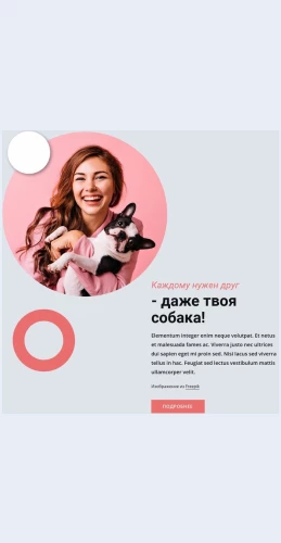 Kazhdomunuzhendrug Каждому нужен друг Целевая страница Скин лендинга с редактором.