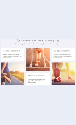 Motivatsiyavdokhnoveniyainoukhau Мотивация вдохновения и ноу-хау Целевая страница Скин лендинга с редактором.