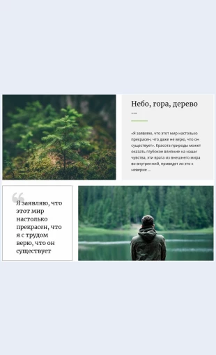 Nebesnayagoraiderevo Небесная гора и дерево Целевая страница Скин лендинга с редактором.