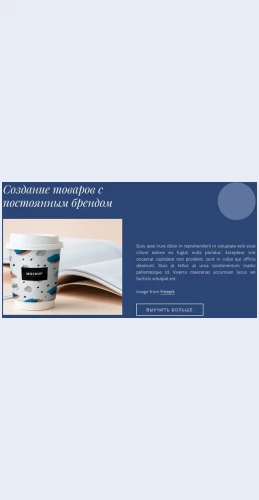 Sozdaniefirmennoyproduktsii Создание фирменной продукции Целевая страница Скин лендинга с редактором.