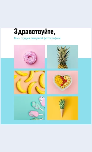 Studiyapishchevoyfotografii Студия пищевой фотографии Целевая страница Скин лендинга с редактором.