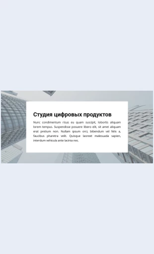 Studiyatsifrovykhproduktov Студия цифровых продуктов Целевая страница Скин лендинга с редактором.