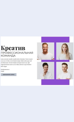 Tvorcheskiyprofessionalnyykollektiv Творческий профессиональный коллектив Целевая страница Скин лендинга с редактором.