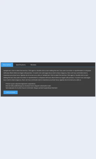 Vkladkibiznesnatemnomfone Вкладки бизнес на темном фоне Целевая страница Скин лендинга с редактором.