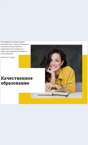 Vysokoeffektivnoeobrazovanie Высокоэффективное образование Целевая страница Скин лендинга с редактором.