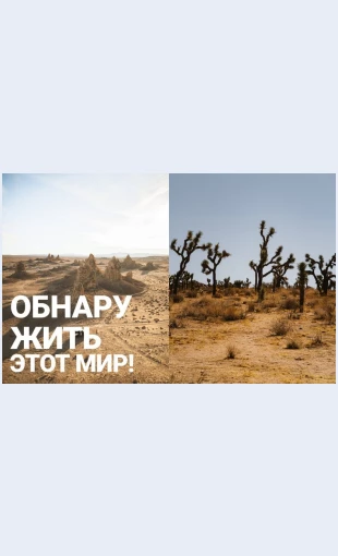 Beskonechnyepustyni Бесконечные пустыни Целевая страница Скин лендинга с редактором.