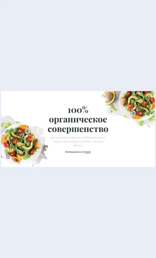 Organicheskoedobro Органическое добро Целевая страница Скин лендинга с редактором.