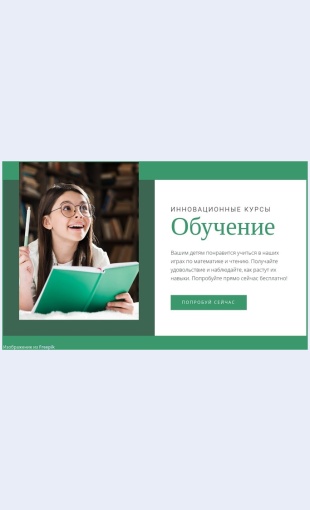 Obrazovatelnyekursyiprogrammy Образовательные курсы и программы Целевая страница Скин лендинга с редактором.