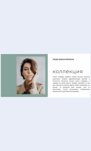 Osenniepricheski Осенние прически Целевая страница Скин лендинга с редактором.