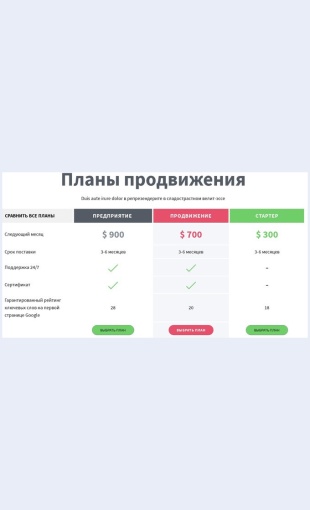 Planyprodvizheniya Планы продвижения Целевая страница Скин лендинга с редактором.