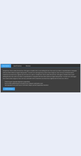 Vkladkibiznesnatemnomfone Вкладки бизнес на темном фоне Целевая страница Скин лендинга с редактором.